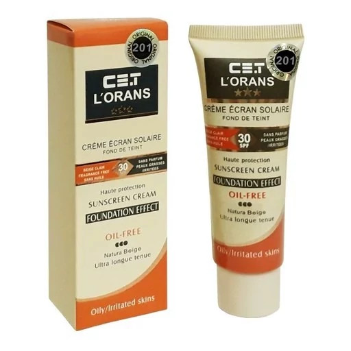 کرم ضد آفتاب و کرم پودر لورانس