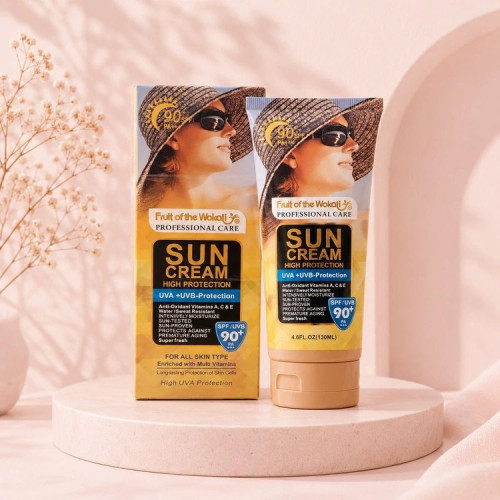 کرم ضد آفتاب ووکالی بی رنگ spf90