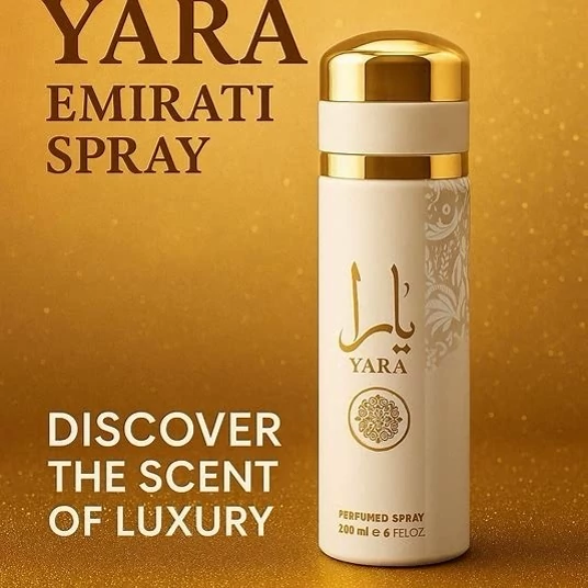 اسپری بدن یارا صورتی اورجینال YARA اماراتی