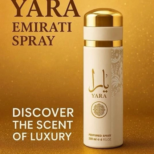 اسپری بدن یارا صورتی اورجینال YARA اماراتی