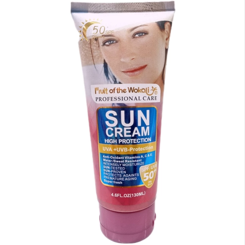 کرم ضد آفتاب بی رنگ SPF50 وکالی
