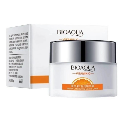 کرم آبرسان و روشن کننده ویتامین سی بیو اکوا BIOAOUA Vitamin C