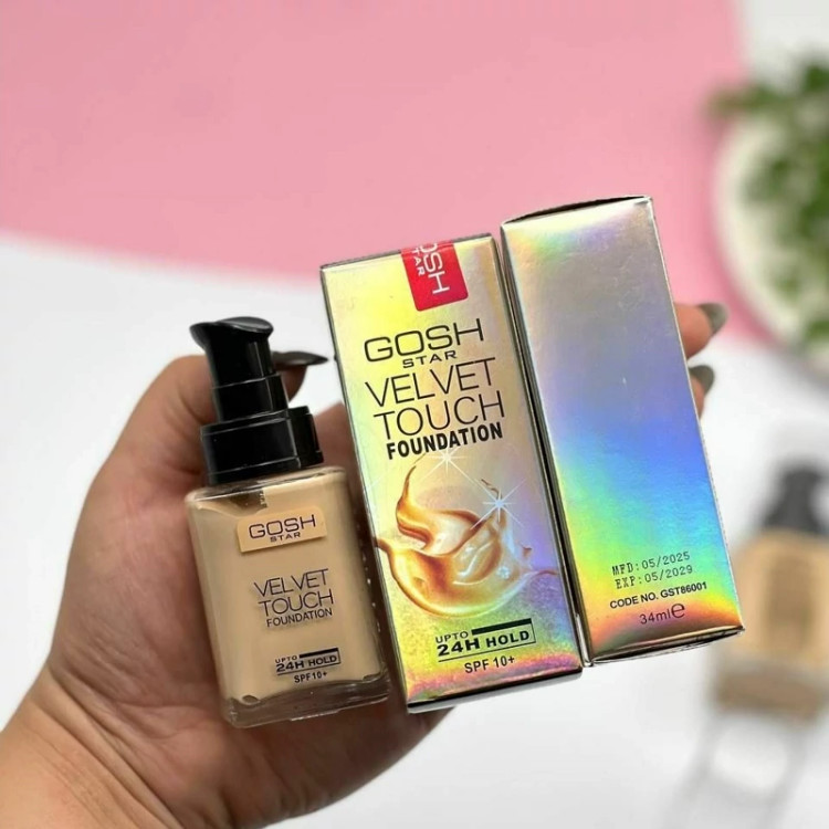 کرم پودر velvet touch اصلی مناسب انواع پوست