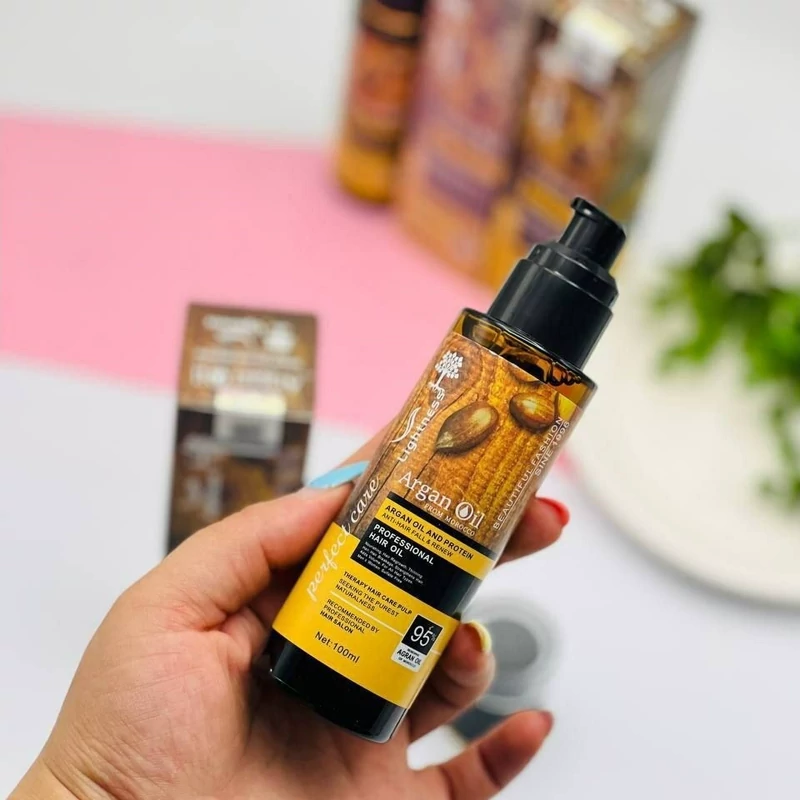 روغن مو آرگان بدون سولفات لایتنس