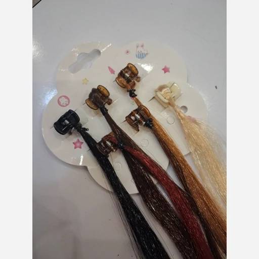 مو مصنوعی تکه‌ای اکستنشن (بسته ۶ عددی)